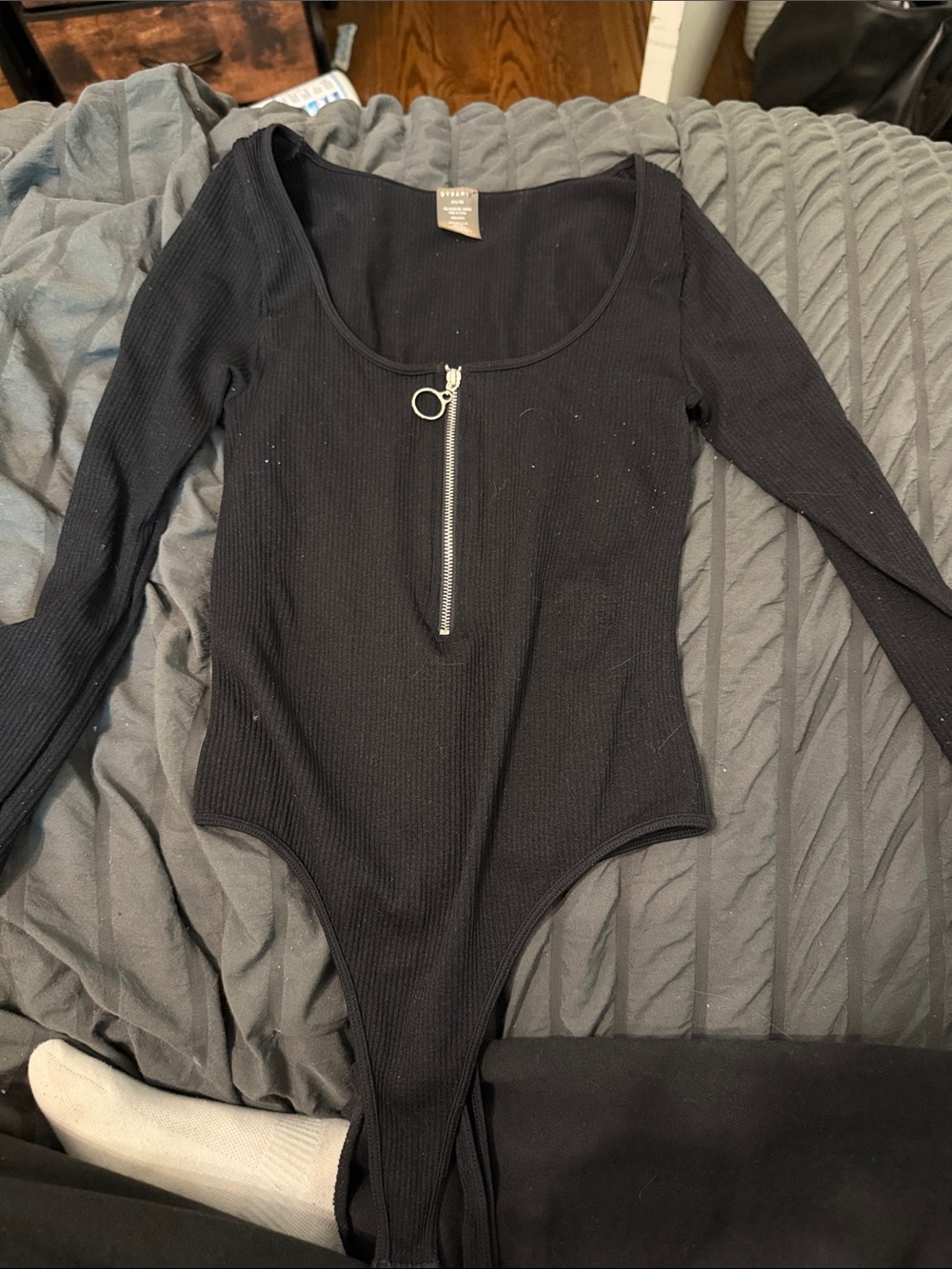 Zipper bodysuit
